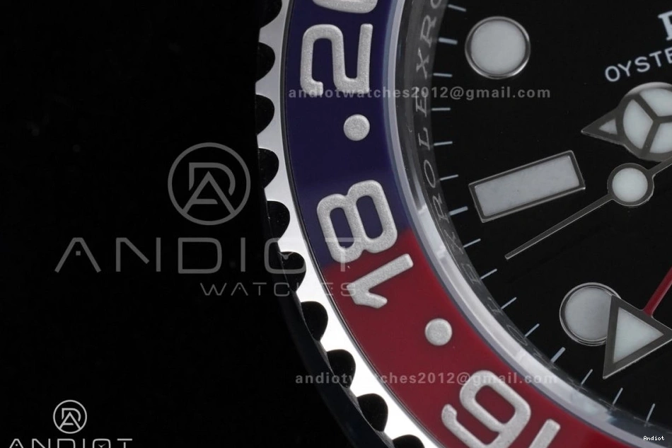 BLRO On 904L Best ARF GMT SS Pepsi Jubilee HighQuality 126710 New SH3285 Edition 1:1 II (UV Master Bezel V 862 Bracelet ) 0720